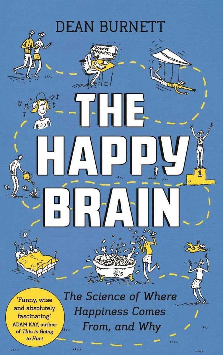 The Happy Brain by Dean Burnett te koop op hetbookcafe.nl