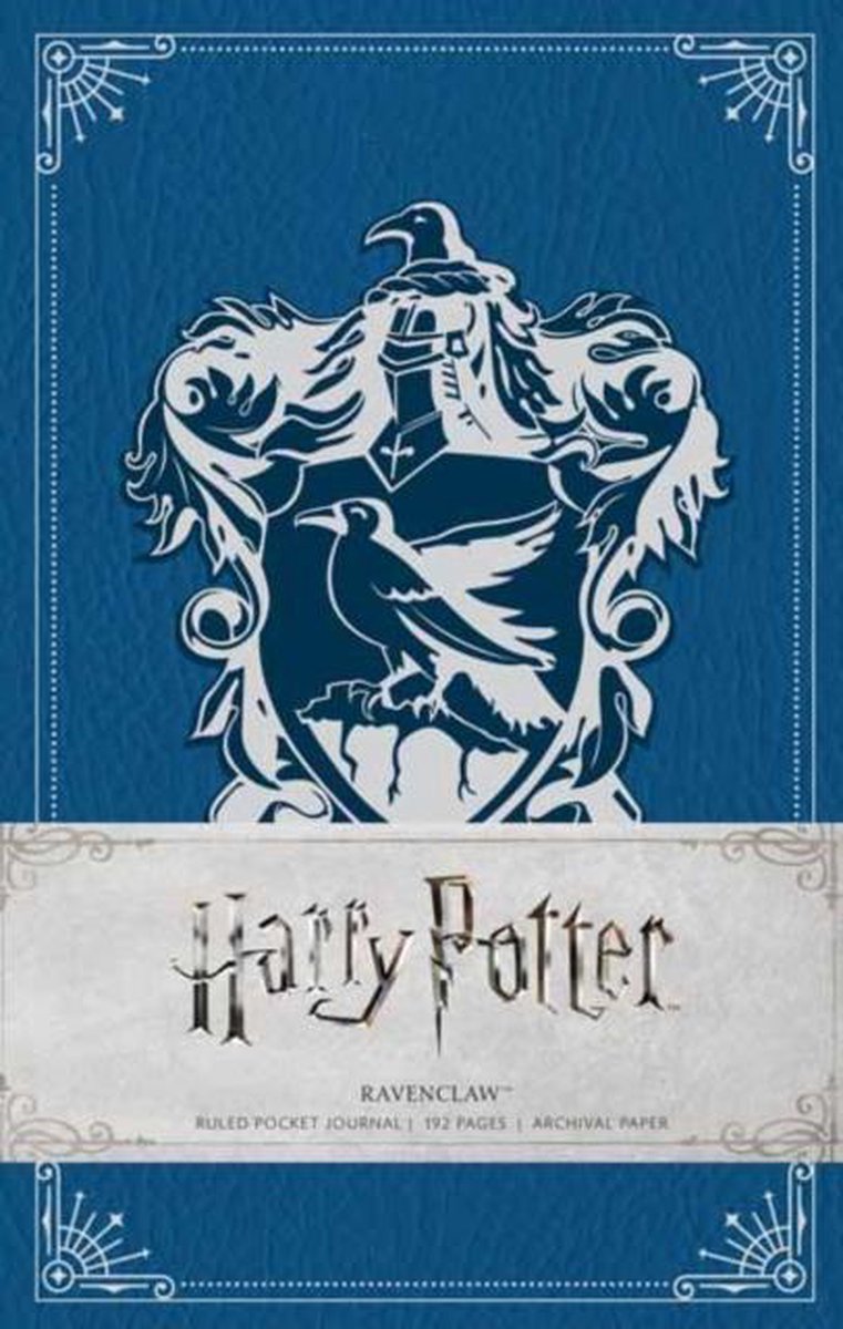 Harry Potter Ravenclaw Ruled Pocket Journal by n/a te koop op hetbookcafe.nl