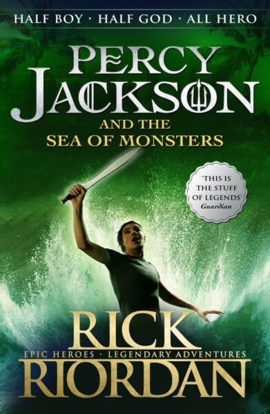 Percy Jackson & The Sea Of Monsters by Rick Riordan te koop op hetbookcafe.nl