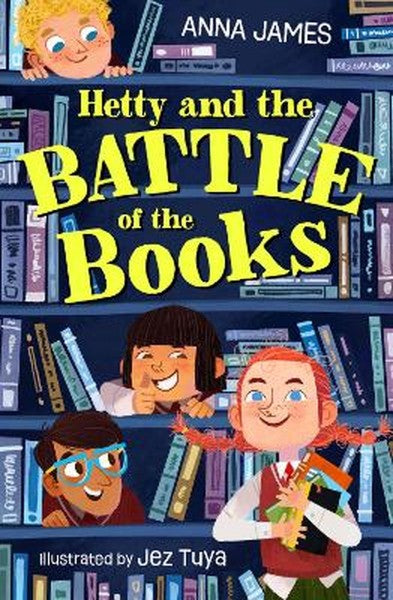 Hetty And The Battle Of The Books by Anna James te koop op hetbookcafe.nl